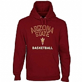 Men's Arizona State Sun Devils Heritage Custom Sport Pullover Hoodie - Maroon,baseball caps,new era cap wholesale,wholesale hats